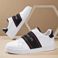 Nuevo, de alta calidad y asequible, con un diseño lujoso para la entrega, zapatos deportivos blancos para hombre en tabletas, zapatos italianos de bajo precio. - details 3