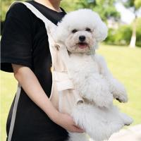 Bolsa frontal creativa para perros y mascotas, mochila de tela de nailon impermeable para mascotas, bolsa de transporte de malla transpirable duradera para gatos, pequeña - details 9