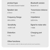 -auriculares inalámbricos E6PRO TWS, cascos con pantalla LED, estéreo, Hifi, graves, micrófono, música deportiva, Control táctil, Bluetooth - details 15
