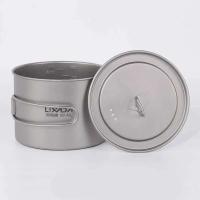 Lixada - maceta colgante portátil de titanio ultraligera, 900 ml/1600 ml, con asa plegable con tapa, utilizada para acampar al aire libre, hacer senderismo, - details 69