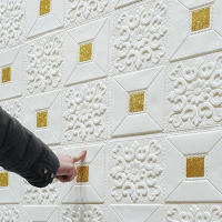 Pegatina de Pared Estereoscópica 3D Impermeable Autoadhesiva, Tamaño 70cmx1m/2m/5m/10m - details 0