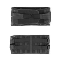Faja Lumbar para el dolor de espalda baja, cinturón de soporte Lumbar ajustable, ejercicio transpirable, cinturón de soporte de cintura - details 4