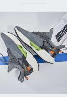 Zapatos para caminar antideslizantes a la moda para hombre, profesionales, de alta calidad, con logotipo, calzado deportivo informal acolchado para correr - details 10