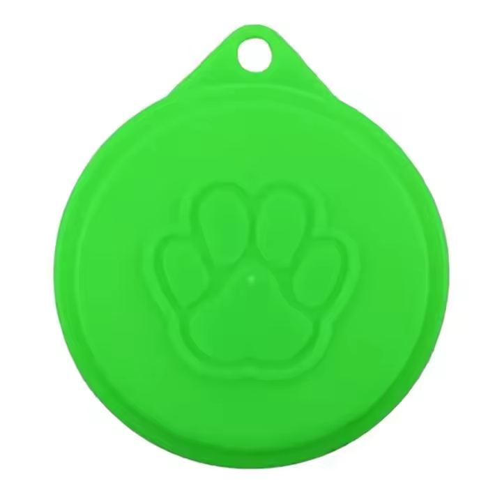 2 piezas Tapas de plástico para latas de comida para mascotas, suministros universales para latas, para perros, gatos y cachorros, 3 en 1 - 1