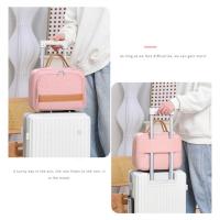 Bolsa de lavado de viaje con Gancho Bolsa de cosméticos portátil Bolsa de viaje impermeable para mujer - details 19