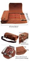 Bolsa de viaje para barman profesional, bolsa de herramientas de lona portátil para Bar, coctelera, juego de vino, bolsa de almacenamiento sin herramientas - details 8