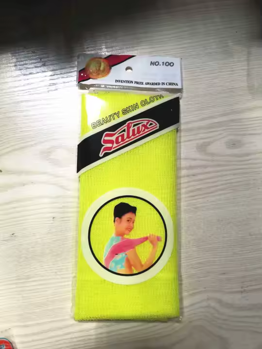 Paño Exfoliante para la piel, Toalla de baño japonesa de nailon, para pulir la piel, 1 piezas, envío aleatorio - 1