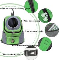Mochila para Perros Transpirable Diseño de Cabeza y Espalda Acolchada Ideal para Pasear, Bicicletar, Senderismo, Acampar - details 3