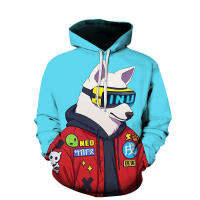 Sudadera con capucha de anime, camisa de béisbol ed, impresión digital 3D, suelta, pareja - details 0