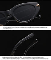 Toyear-gafas de sol clásicas de ojo de gato para mujer, anteojos de sol de diseñador de marca de lujo, montura de remache de Metal para mujer, Vintage, Sexy, a la moda - details 21