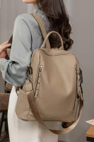 Bolso de hombro para mujer, versión coreana, versátil, a la moda, mochila de cuero PU suave de gran capacidad, doble uso - details 6