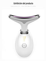 Masajeador de belleza, Instrumento de limpieza con luz en color, Lifting facial de Microcorriente y Reafirmante - details 10