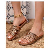 2025 Sandalias planas transpirables con diamantes de imitación - Zapatos de verano cómodos y bohemios para mujer para la playa, fiestas y uso diario, elegante moda primavera-verano - details 18