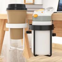 Portavasos con Clip 2 en 1 para ahorro de espacio, estante para tazas de escritorio resistente al agua y a prueba de óxido, estantes flotantes para tazas duraderos, escritorio - details 14