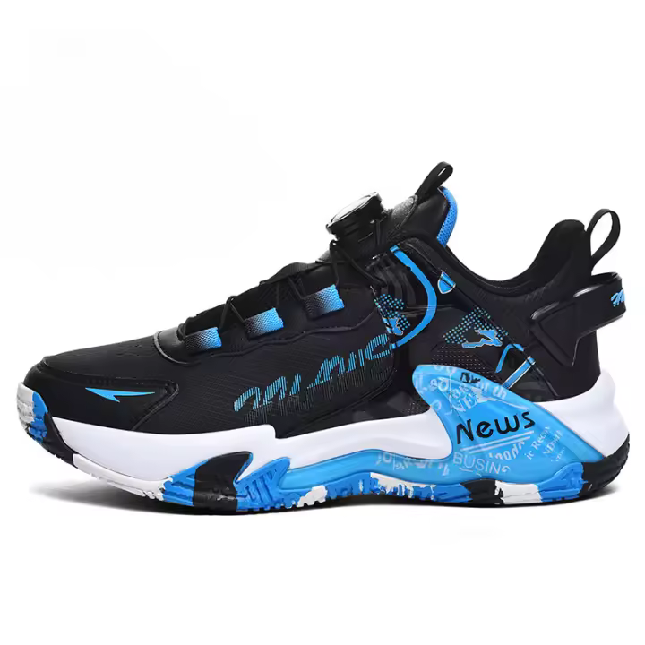 Zapatillas de Baloncesto de Malla de Microfibra Zapatos Casuales de Moda para Hombres y Mujeres - 1