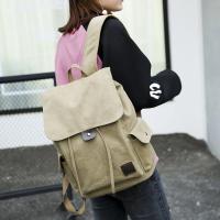 Nueva mochila de lona de alta calidad para hombre, bolso escolar de hombro grande, mochila para niños, bolsas de viaje a la moda para acampar, bolsos simples de moda - details 8