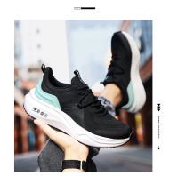 Nueva malla transpirable, desodorante y antideslizante zapatillas para correr, resistente al desgaste ultraligero de suela suave que absorbe los golpes zapatos deportivos de los hombres, el mismo estilo para parejas - details 14