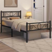 Cama Individual Hierro Cama Metálica para colchón de 90 x 190cm Cama Industrial Estructura Metal - details 73