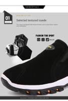 Mocasines antideslizantes para hombre, zapatos deportivos informales para correr, ligeros, para acampar al aire libre, para senderismo, talla grande 38-50, novedad de 2023 - details 4