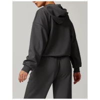 Sudadera con capucha informal ligera, ropa deportiva para mujer, sudadera de moda, ropa informal cómoda para uso diario - details 8