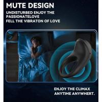 Empaque privado Vibrador Sexy con Control por APP para Hombres Anillo de Retraso de Eyaculación Juguetes Anillo de Bloqueo Suministros Sexuales para Hombres Adultos 18+ - details 10