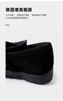 Arco rojo solo zapatos de las mujeres francés retro pequeños zapatos de cuero nuevo remache hebilla de cinturón pisos de ballet - details 5
