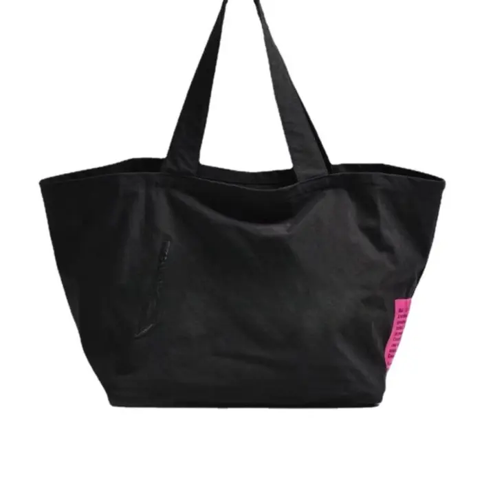 Nuevo color sólido bolso de las mujeres bolsa de tela señoras bolso de hombro bolso de embrague de las mujeres - 1