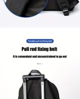 Mochila de negocios casual para hombres con gran capacidad y compartimento para computadora - details 10