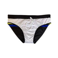 Jessborn pantalones de natación para hombre, bañador sexy a rayas, traje de baño profesional para entrenamiento en la playa, primavera caliente - details 12