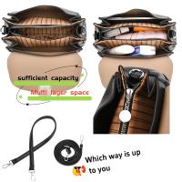 Bolso cruzado ajustable elegante Gran capacidad, cierre magnético, detalles de acabado refinado - details 5