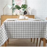Mantel de Mesa PEVA Impermeable y Resistente al Aceite Diseño a Cuadros Negro y Blanco para Fiestas y Picnics al Aire Libre - details 14
