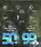 Pasamontañas de motocicleta para hombre y mujer, sombrero de protección solar a prueba de polvo, gorra Anti-UV, cubierta de cara completa, Verano - details 1