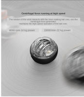 Bola Gyroscópica LED para Entrenamiento y Ejercicio de Antebrazo y Muñeca con Force Trainer y Self-starting - details 10