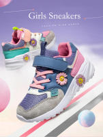Zapatillas de tenis de moda para niños y niñas, zapatos para correr al aire libre, zapatos deportivos escolares antideslizantes, zapatos cómodos de malla transpirable, color rosa - details 2