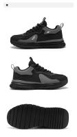 Zapatos Deportivos de Malla de Cuero Versátiles para Hombres 2025 Ligeros, Antideslizantes, Absorbentes de Golpes para Correr - details 12