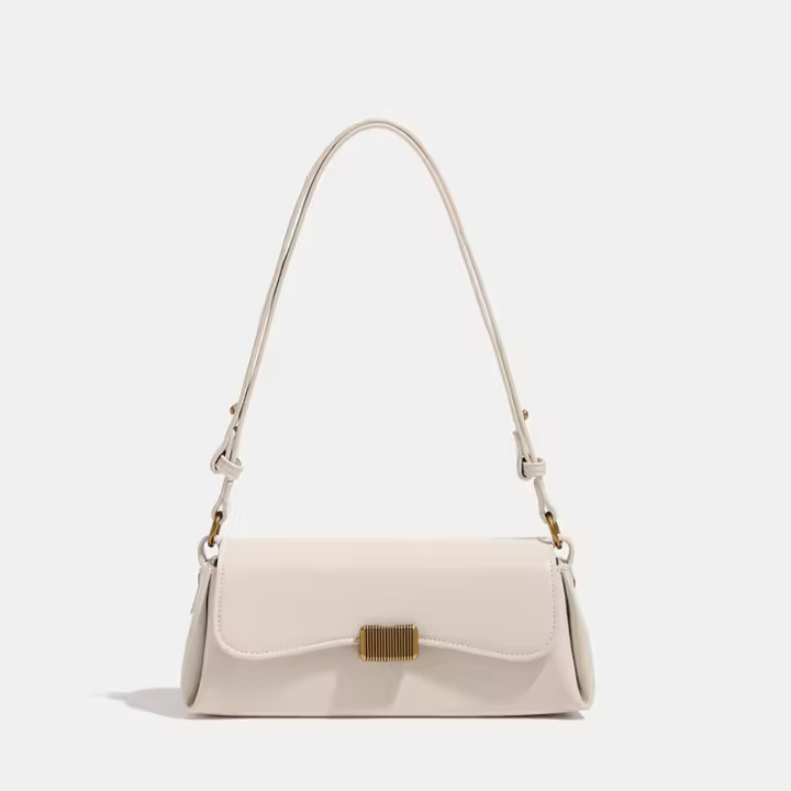 Nueva bolsa de alta gama con un solo asa para llevar bajo el brazo, bolso baguette de mano oblicuo portátil y moderno, bolso cuadrado pequeño y versátil. - 1