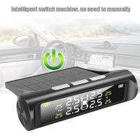 Sistema de Monitoreo de presión de neumáticos TPMS, alarma de seguridad automotriz con energía Solar, USB, Sensor de neumáticos inalámbrico, alarma de seguridad inteligente para coche - details 3