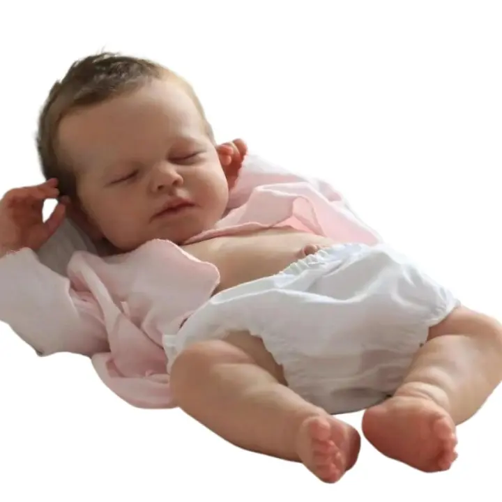 Muñeca De Bebé Reborn Realista De 50 CM Con Piel Pintada En 3D - 1