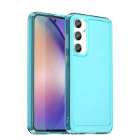 KEYSION Funda a prueba de golpes Samsung A55 5G, A35, A25, A15, A05, funda trasera de teléfono transparente de silicona suave TPU para Galaxy A05S - details 10