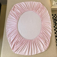 Sábana Ajustable de Cuadros Cubierta de Cama Amigable con la Piel Elástica para Chasco de Niñas y Niños Sin Funda de Almohada - details 9
