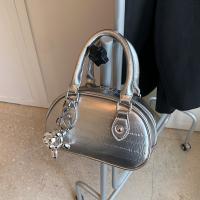 Bolso pequeño plateado de gama alta para mujer 2025 nuevo bolso de mensajero versátil popular bolso de bolos portátil de moda - details 3