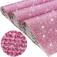 Pegatina de diamantes de imitación de cristal ostentoso para decoración de coche, pegatinas de gemas de purpurina autoadhesivas para coche y decoraciones de regalo, bricolaje, caliente - details 0