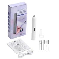 Juego de amoladora, taladro eléctrico inalámbrico con 5 cabezales de pulido, pulidor de uñas, kit de herramientas de belleza para manicura y pedicura - details 13