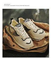 Nueva Plataforma Antideslizante Y Resistente Al Desgaste, Zapatos Deportivos Casuales De Moda Para Hombres - details 17