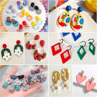 Kit DE FABRICACIÓN de pendientes de arcilla polimérica, cortadores de acero inoxidable, molde hecho a mano, herramienta de cerámica, bricolaje, artesanía de cerámica, suministros de joyería de diseñador - details 5