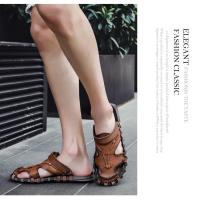 Sandalias de Cuero Veraniegas para Hombres Comodidad Ligera Antideslizante - details 10