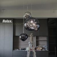 Lámpara colgante de cristal moderna nordic chandelier, luz de comedor , luz colgante de techo simple , luces de barra de bar de isla de cocina - details 1