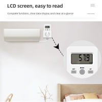 Medidor de energía Digital, vatímetro, toma de voltaje, consumo de energía, vatios, CA 230V, 16A, Analizador de electricidad, probador de Monitor - details 7