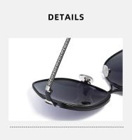 Gafas de Sol Polarizadas para Mujeres Lente de Gradiente Oculos de Sol Cuadrados de Marca de Lujo - details 10