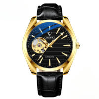 Hueco automático reloj mecánico hombre luminoso resistente al agua - details 6